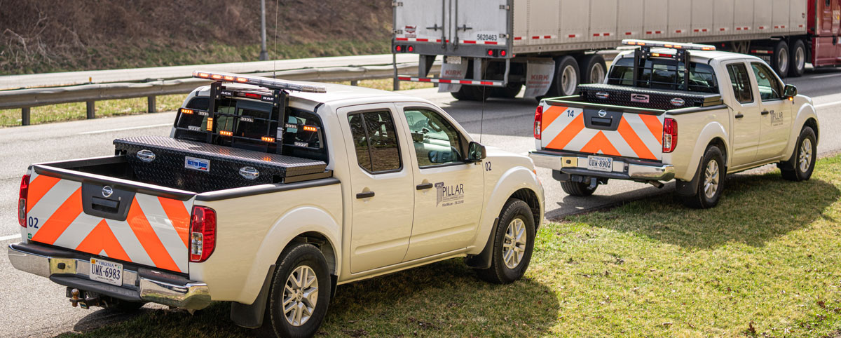 PILLAR Safety Work Trucks