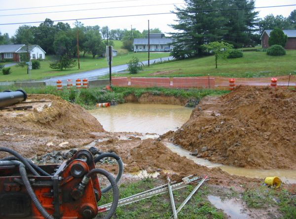 Wythe County 20″ Water Line Extension