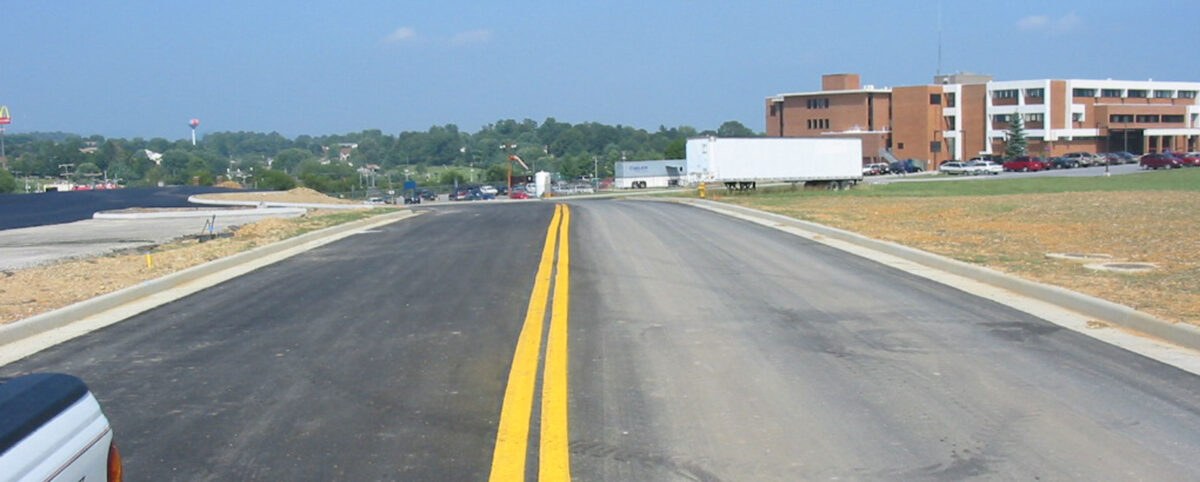 Newly Resurfaced Road