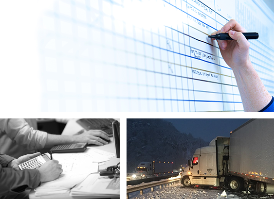 Budgeting & Control Calculation Collage